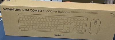 New Open Box Logitech Signature Slim Combo MK955 Keyboard & Mouse (920-012469) - Image 1 of 2