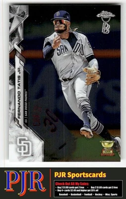 Fernando Tatis Jr. 2020 Topps Chrome Ben Baller Edition #84 San Diego Padres - Image 1 of 2