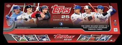 2025 Topps Baseball COMPLETE HOBBY Set (700) - A Nice Holiday Gift 🔥🎅🎁🎅🔥 - Imagem 1 de 2