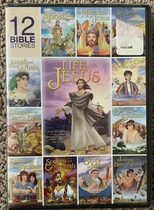 12 Bible Stories (DVD - 2 Disc Set) Brand New!!! - Picture 1 of 2