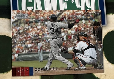 Stadium Club David Ortiz 2020 prueba de fotógrafos SSP PR ~ 10 Foto 1 de 3