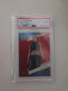 Alba Fyre 2023 Donruss Elite Aspirations WWE Bookend No. 43 SP 53/53 - Picture 1 of 2