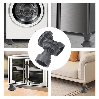 Sturdy Plastic Furniture Risers Adjustable Heights for Beds For Desks Sofas - Image 1 of 4