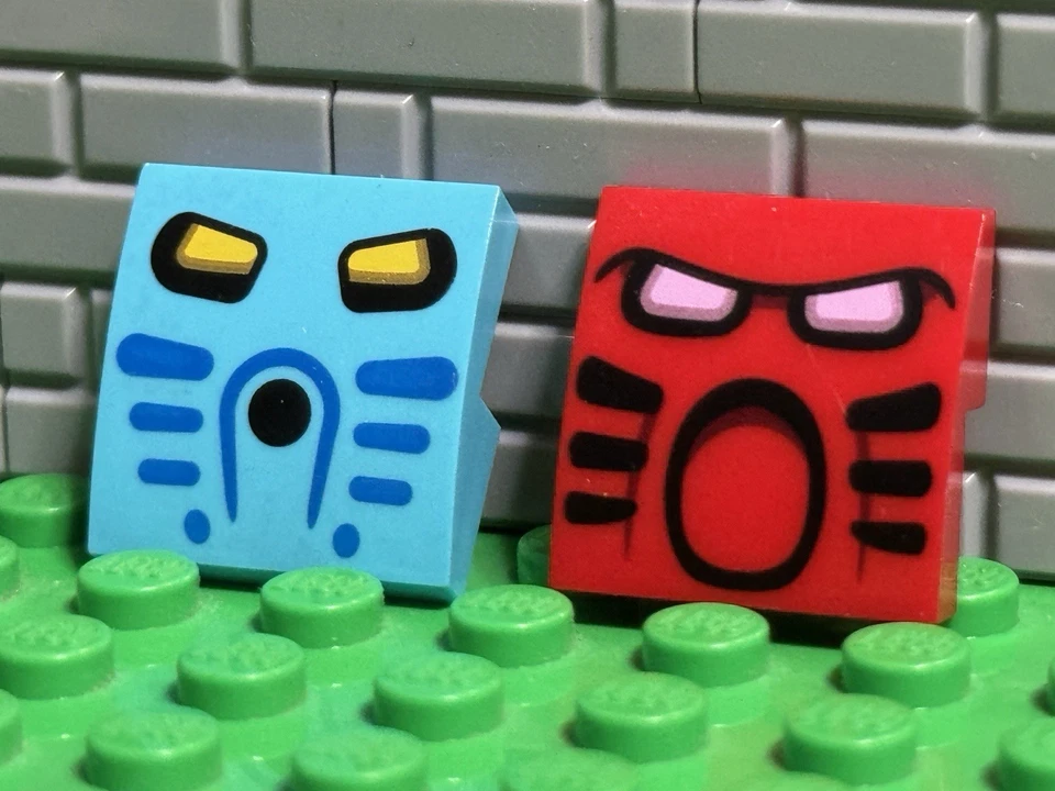 LEGO Bionicle GWP - 40581 - Juego de Máscara Impresa Tahu y Takua Foto 1 de 1