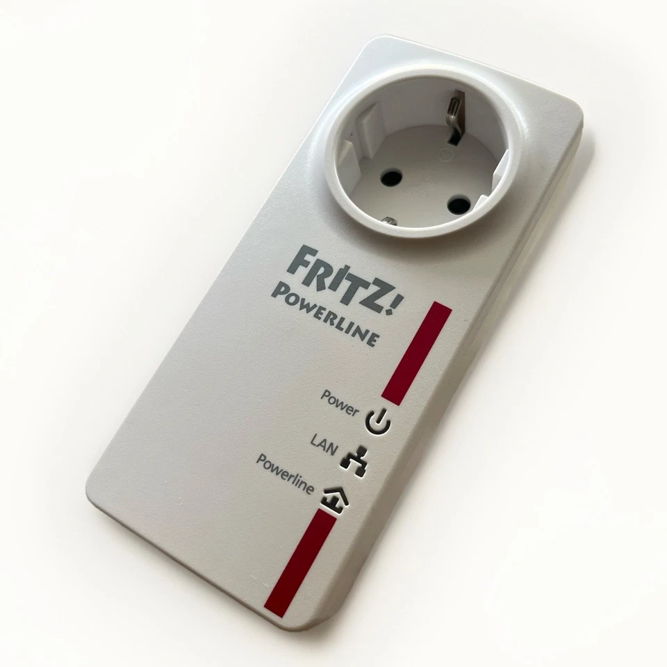 AVM FRITZ! Powerline 520E Einzeladapter | 500 Mbit/s | Gigabit LAN dlan Netzwerk - Bild 1 von 4