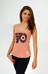 Philadelphia Flyers Light Orange Distressed Tank | Size XL | Junior Sizing - Picture 1 of 3
