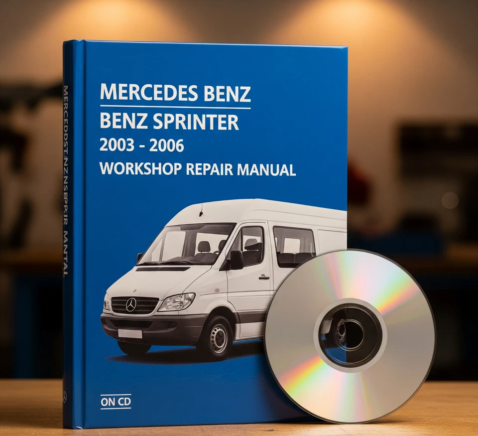 MERCEDES BENZ SPRINTER 2003 - 2006 Workshop Repair Manual on CD. - Image 1 of 1