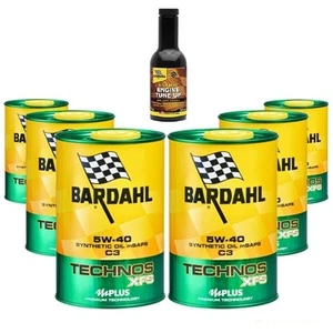 Aceite Bardahl Tecnohs Xfs 5W40 Acea C3 6 Litros Aceite De Motor Regalo Tune Up - Imagen 1 de 4