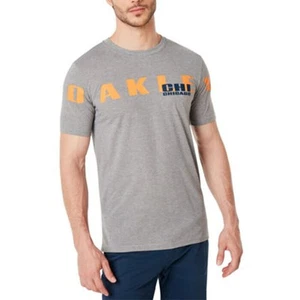 Camiseta Oakley Para Hombre Gris De Algodón Chicago Skyline Pw3 Talla M - Imagen 1 de 10