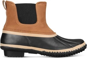 Style & Co. Womens Harlii Faux Leather Pull-on Ankle Boots Chestnut Size 5M - Picture 1 of 5