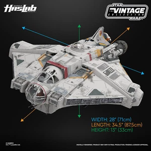 Star Wars - Ahsoka - The Ghost Vintage Col. Haslab in OVP - Bild 1 von 6