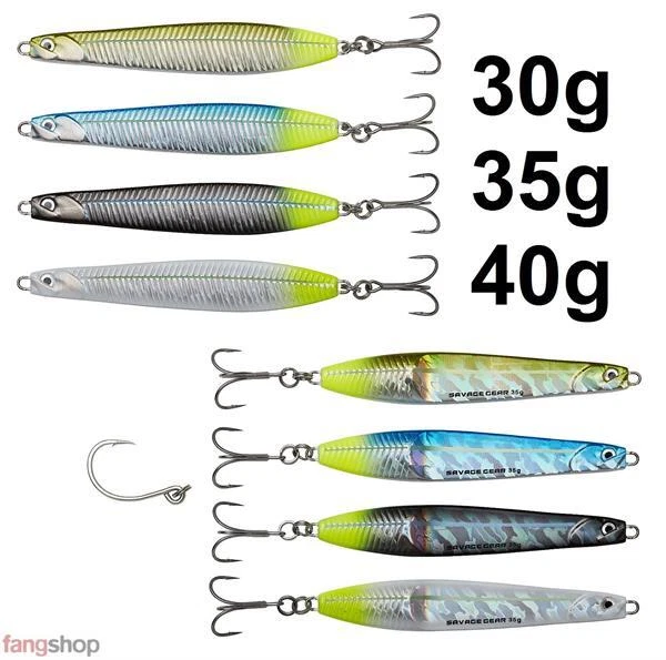 Savage Gear SURF SEEKER Meerforellen Kunstköder extrem weite Würfe 30g 35g 40g