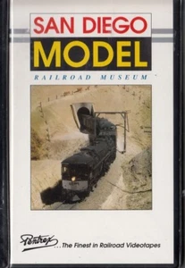 VHS RailRoad Videokassette - San Diego Modelleisenbahn Museumszug Pentrex - Bild 1 von 1