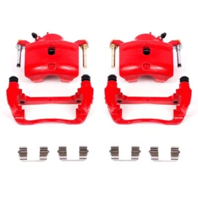 Power Stop para 13-15 pinças dianteiras vermelhas Acura ILX com suportes - par - Imagem 1 de 2