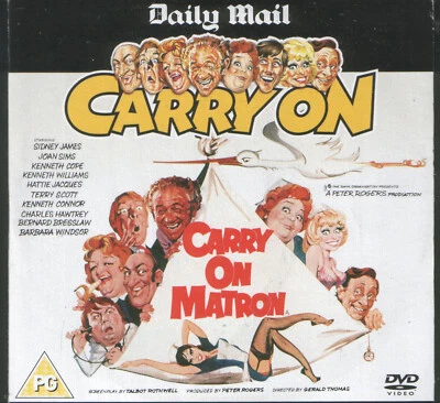 CARRY ON – 3 PROMO DVDs: MATRON; HENRY; CAMPING / SID JAMES, HATTIE JACQUES - Image 1 of 4