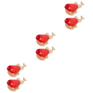 3 PCS Hölzernen Kleinen Fischringbrett Kleinkind Schlaginstrumente Für Kinder - Bild 1 von 12