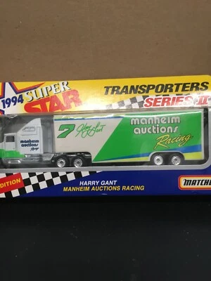 1:87 Matchbox Transporters 1994 #7 Manheim Auctions Harry Gant Foto 1 de 3