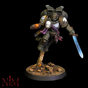 Warhammer 40k painted Raptors captain with jump pack with powersword - Picture 1 of 4