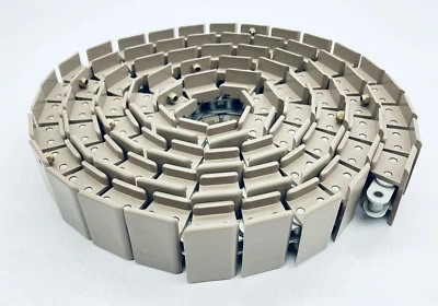 REXNORD, REGAL, TSUBAKI, PEER, DIAMOND, MORSE 10-FT REXNORD 863-SERIES TABLETOP CHAIN 2.5"W 1.5"-PITCH TAN LOW FRICTION