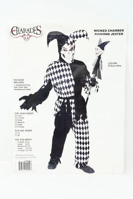 Злой шут мальчика злой ужас клоун костюм для Хэллоуина размер ребенка средний 8 - 10 - Изображение 1 из 4