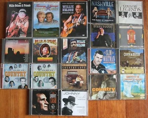 COUNTRY COLLECTION 19 x MUSIC DVDs + CD complete collection job lot - Picture 1 of 1