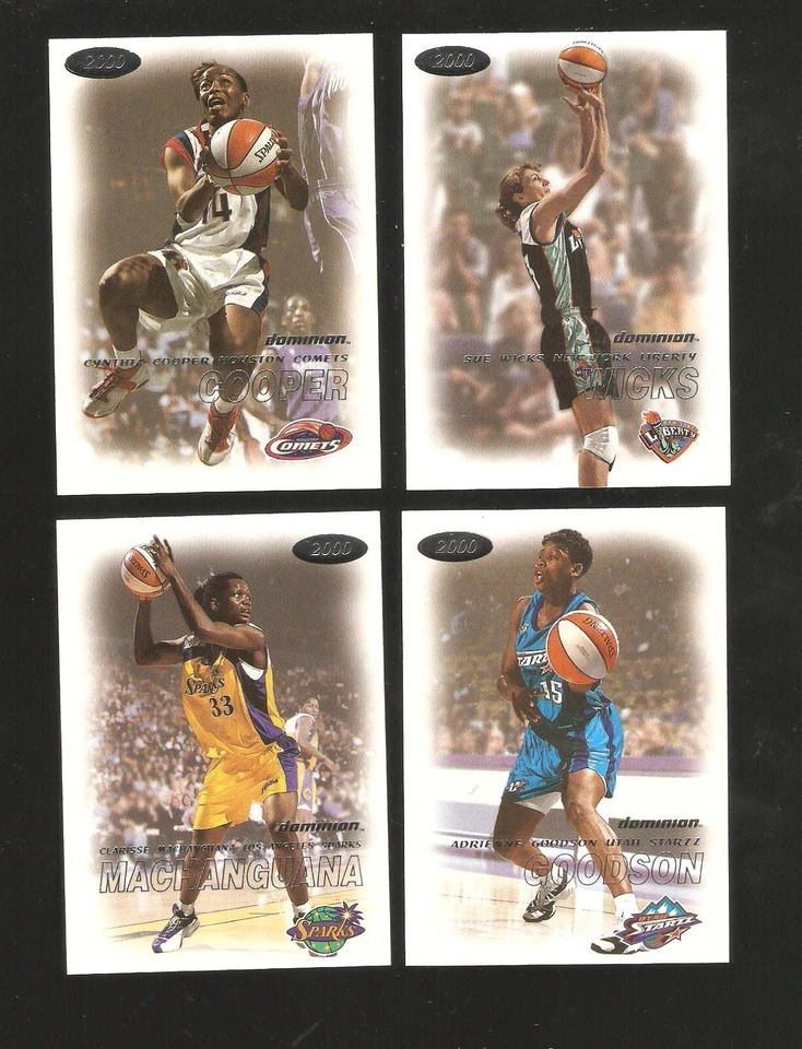 2000 dominoin wnba base cards,complete your sets - Image 1 of 1