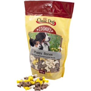 Classic Dog Snack Cookies Puppy Bones 12 X 500G - Picture 1 of 12