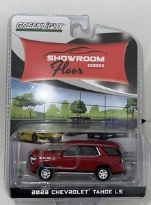 GREEN CHASE 1/64 2022 Chevrolet Silverado LTD High Country Red Showroom 68020-C - Picture 1 of 12