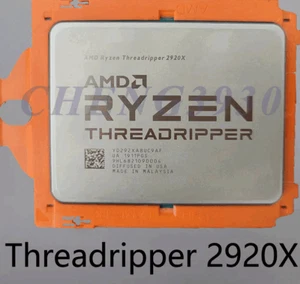 AMD Ryzen Threadripper 2920x CPU 12 Cores 24 Threads 3.50 GHz 180w Processor - Picture 1 of 1