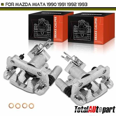 Pinza de freno con soporte para Mazda Miata 1990-1993 trasera izquierda izquierda derecha lado derecho Foto 1 de 4
