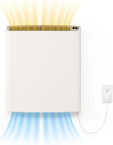 Smart Wi-Fi Plug-In Electric Wall Heater - Energy Efficient Smart Heaters for I - Picture 1 of 9