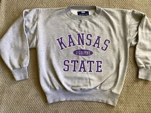 Kansas State Alumni Jones & Mitchell Adult Crewneck Sweatshirt Medium - Picture 1 of 8