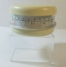 Vintage, Round, Calibratable, Kitchen Cooking Bowl Scale, Baking Tool, Lbs & Kgs