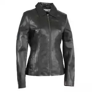 Milwaukee Leather 2850 modische Damen Lederjacke mit Hemdkragen - Bild 1 von 4
