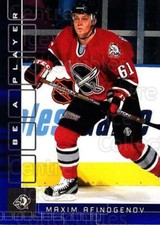 2001-02 BAP Memorabilia Sapphire #9 Maxim Afinogenov
