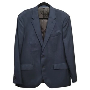 J Crew 44R Blue Ludlow Suit Jacket Italian Stretch Worsted Wool Blend J3272 $450 - Picture 1 of 17