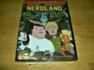 NERDLAND  DVD - 2017 - UNRATED - PAUL RUDD & PATTON OSWALT - NEW-FACTORY SEALED - Bild 1 von 2