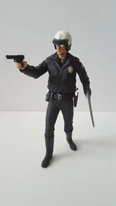 NECA Terminator 2 T-1000 Motorcycle Cop Figure Robert Patrick - Picture 1 of 2