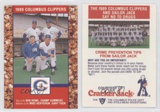 1989 Cracker Jack Columbus Clippers Police Columbus Clippers Team #24