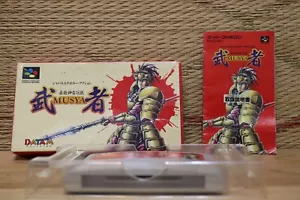 Musya Musha Gousou Shinrai Densetsu w/box manual Nintendo Super Famicom SFC VG! - Picture 1 of 4