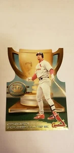 1999 Mark McGuire- Pacific Crown Collection Cup  Die-Cut -St. Louis Cardinals #9 - Picture 1 of 2