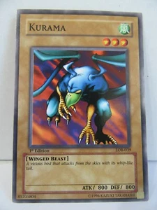 Yu-Gi-Oh! Legend of Blue Eyes Kurama LOB-039 1st Edition Gem Mint! PSA CGC BGS - Picture 1 of 2