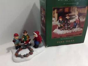 Department 56 Simple Traditions Roasting Marshmallows - Picture 1 of 3