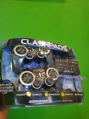 New ClashPads by Gamester 2 Wireless Controllers for Sony Playstation PS2 Gaming - Image 1 of 3