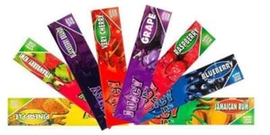 10 Heftchen Juicy Jays King Size Slim gemischt Zigarettenpapier Papers - Bild 1 von 1