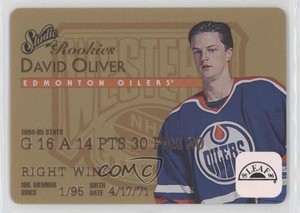 1995-96 Leaf Studio Rookies David Oliver #4