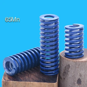 Blue Light Load Duty Compression Die Spring, 8mm-40mm Out Dia,15-300mm Length - Picture 1 of 10