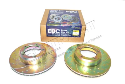 Discos de freno delanteros Land Rover Defender Discovery 1 Range Classic EBC Performance Foto 1 de 2