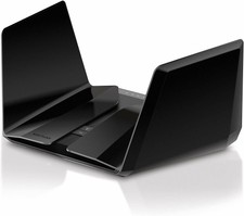 NETGEAR RAX120-100NAR Nighthawk AX12 12Stream WiFi6 Router Certified Refurbished