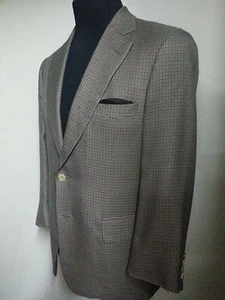 PAUL STUART  Sport Coat 2 Btn Center Vent  100% Wool   Fit  42 Short - Picture 1 of 12